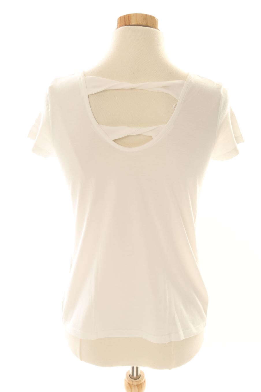 T-shirt Cache cache de la taille S, de couleur blanc