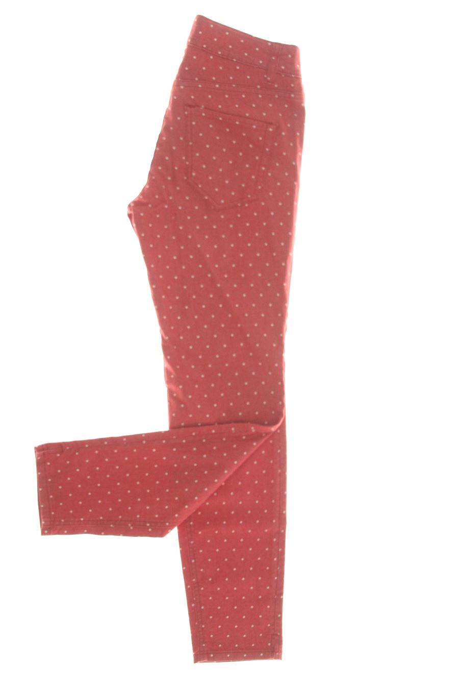 Vaqueros de H&M de la talla 38, de color rojo de ropa vaquera