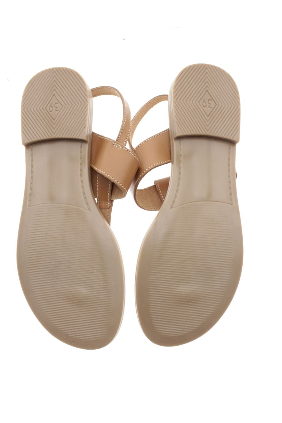 Sandalias planas de About You de la talla 39, de color marrón de