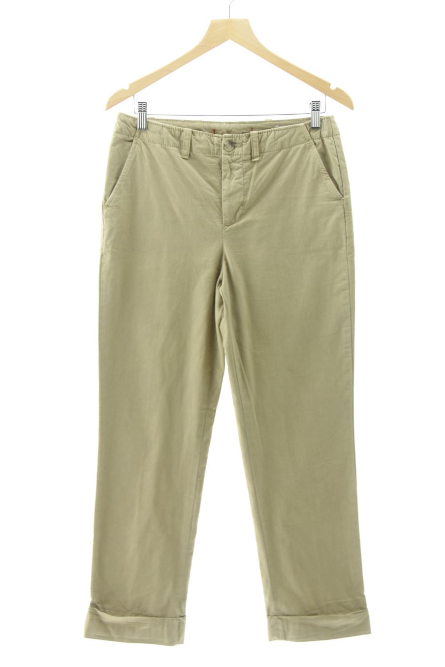 Pantaloni de Zara de la talla 34, de color marrone