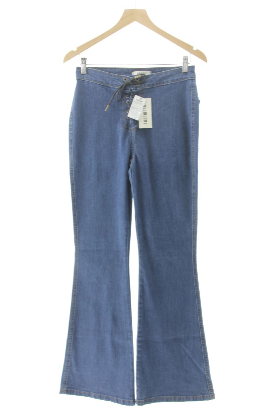 Jeans SLOWLOVE de la taille 38, de couleur bleu