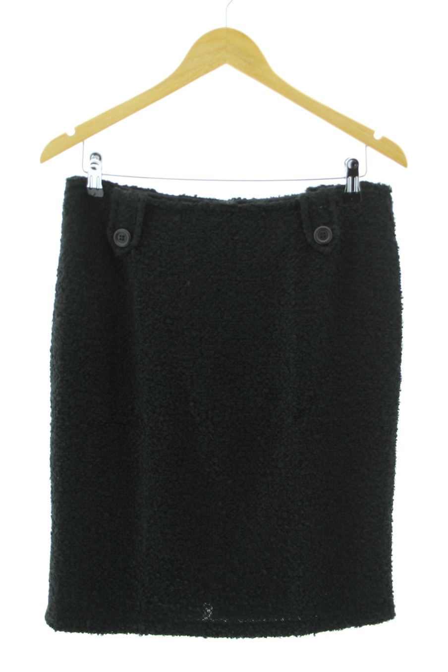 Falda de Mango de la talla M, de color negro