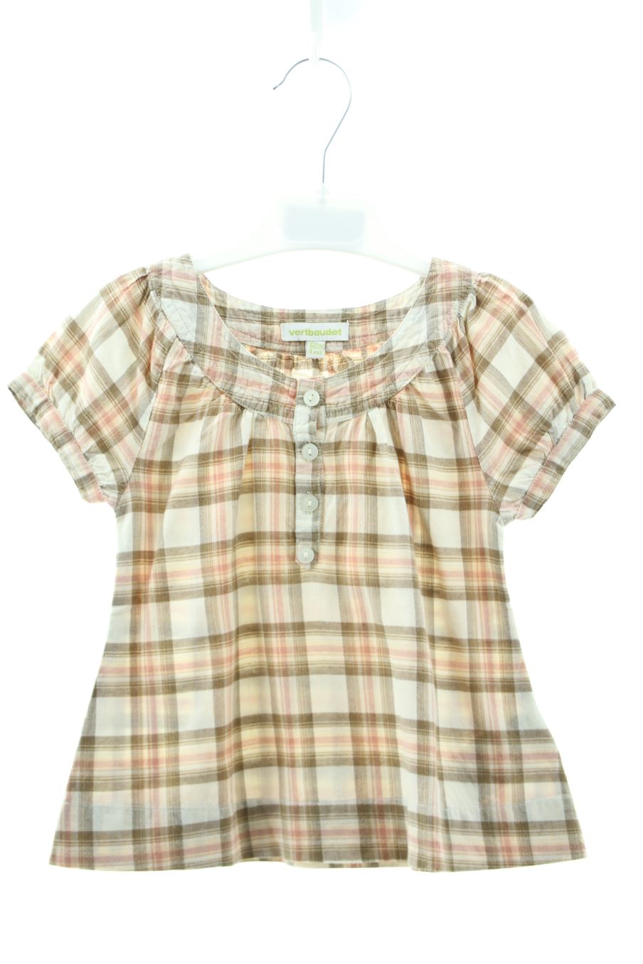 Blouse à manches courtes Vertbaudet de la taille 4 ans de seconde main