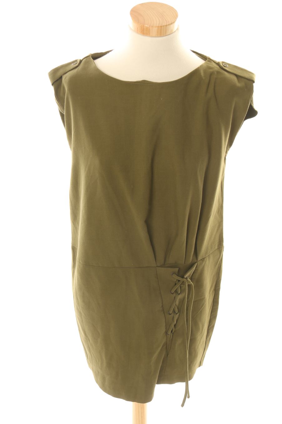 Robe casual SUITEBLANCO de la taille S, de couleur vert