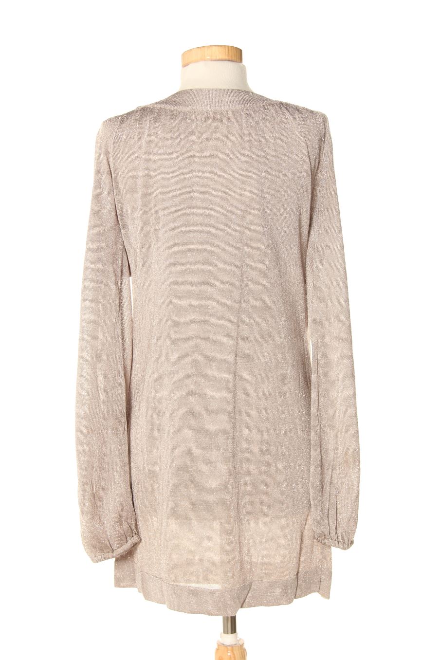 Vestido casual de Zara de la talla M, de color gris