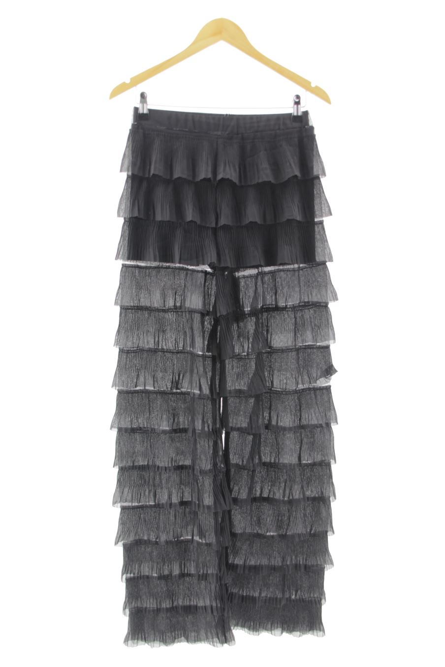 Pantalones de Zara de la talla S, de color negro