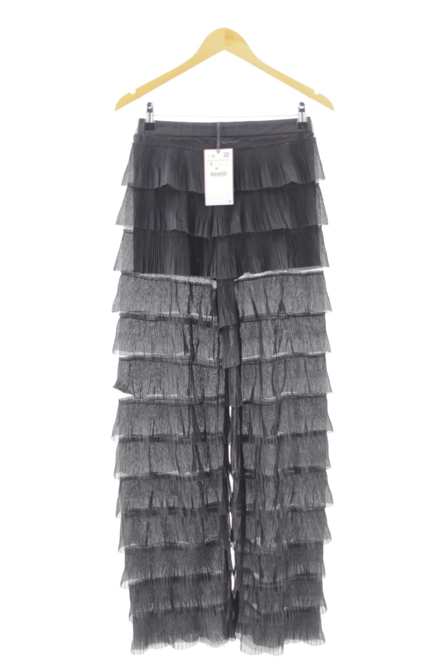 Pantalones de Zara de la talla S, de color negro