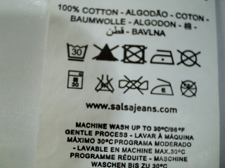 Camicia de salsa de la talla S, de color quadri