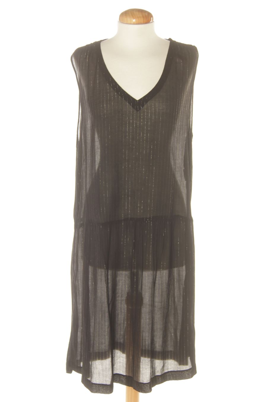 Robe casual EseOese de la taille L, de couleur noir