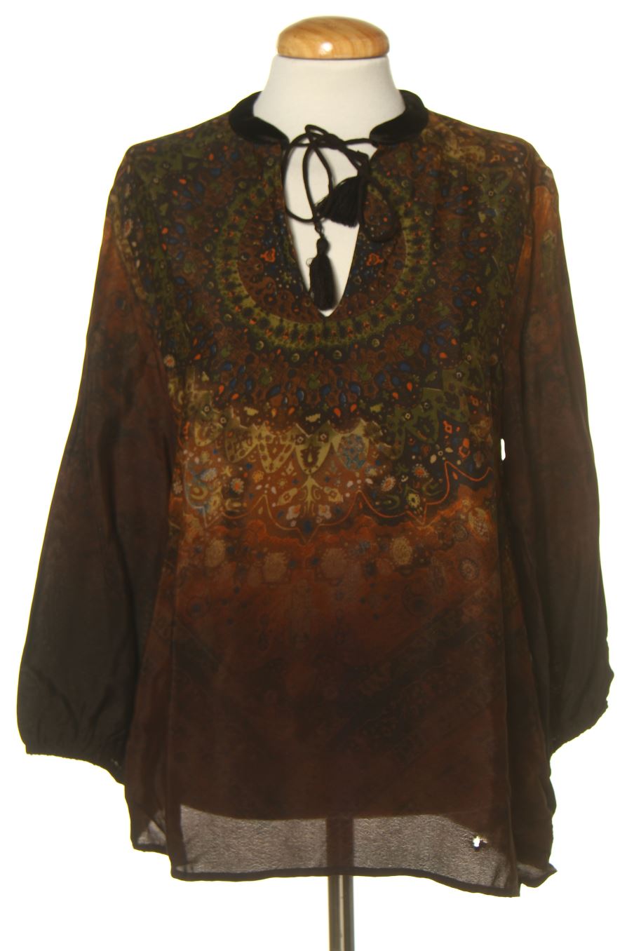Blouse à manches longues Desigual de la taille M, de couleur imprimés