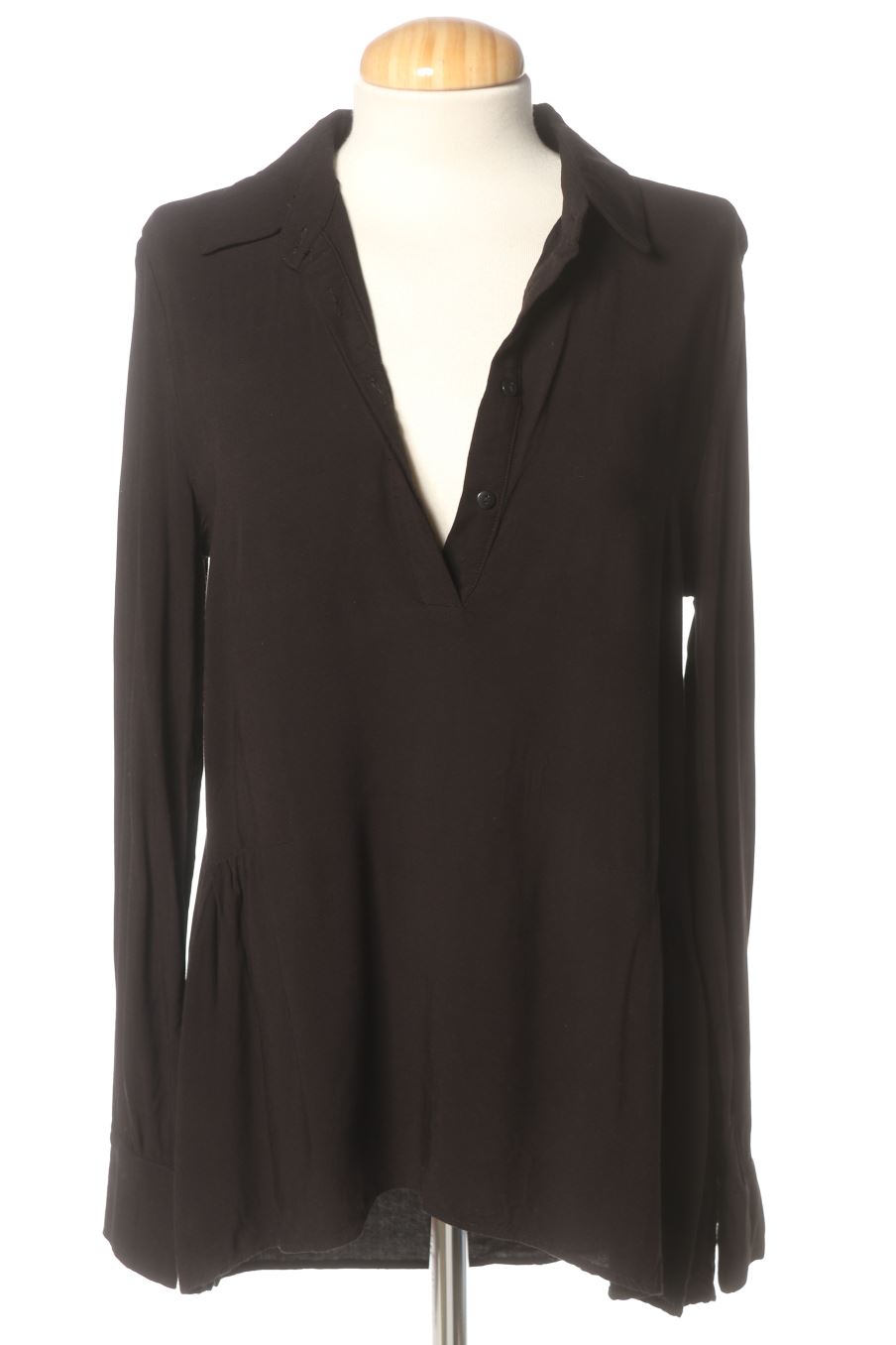 Blusa de manga larga de Vila de la talla 36, de color negro