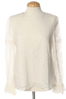 Blusa de manga corta 40 Massimo Dutti, foto 1 de 2