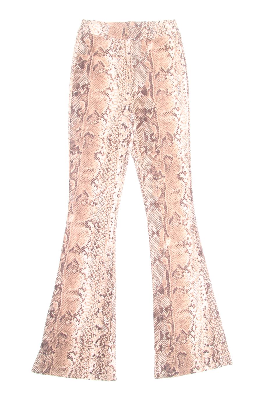 Pantalón Casual de Stradivarius de la talla XS, de color animal print
