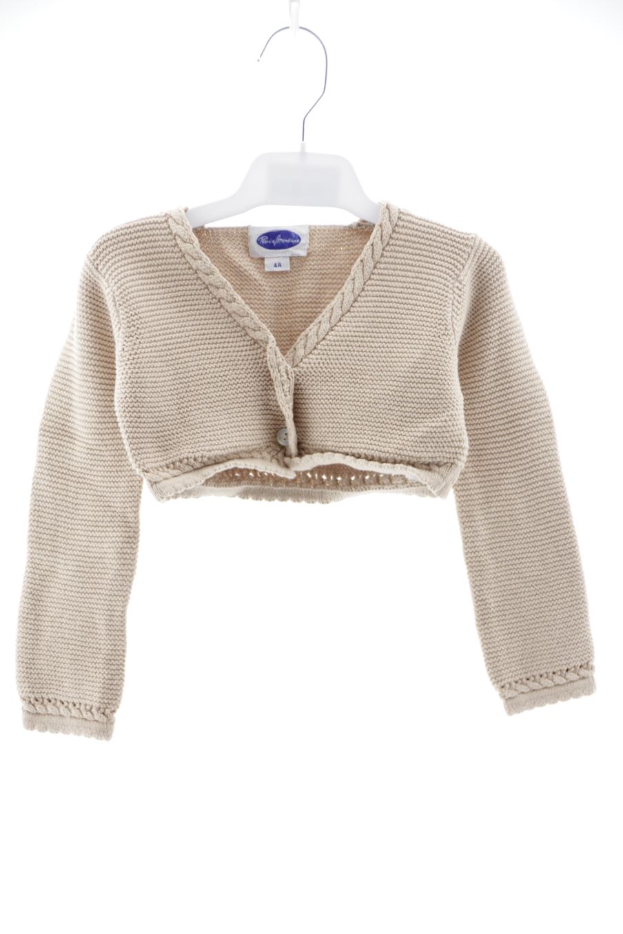 Gilet manches longues Patricia Mendiluce de la taille 4 ans de seconde main