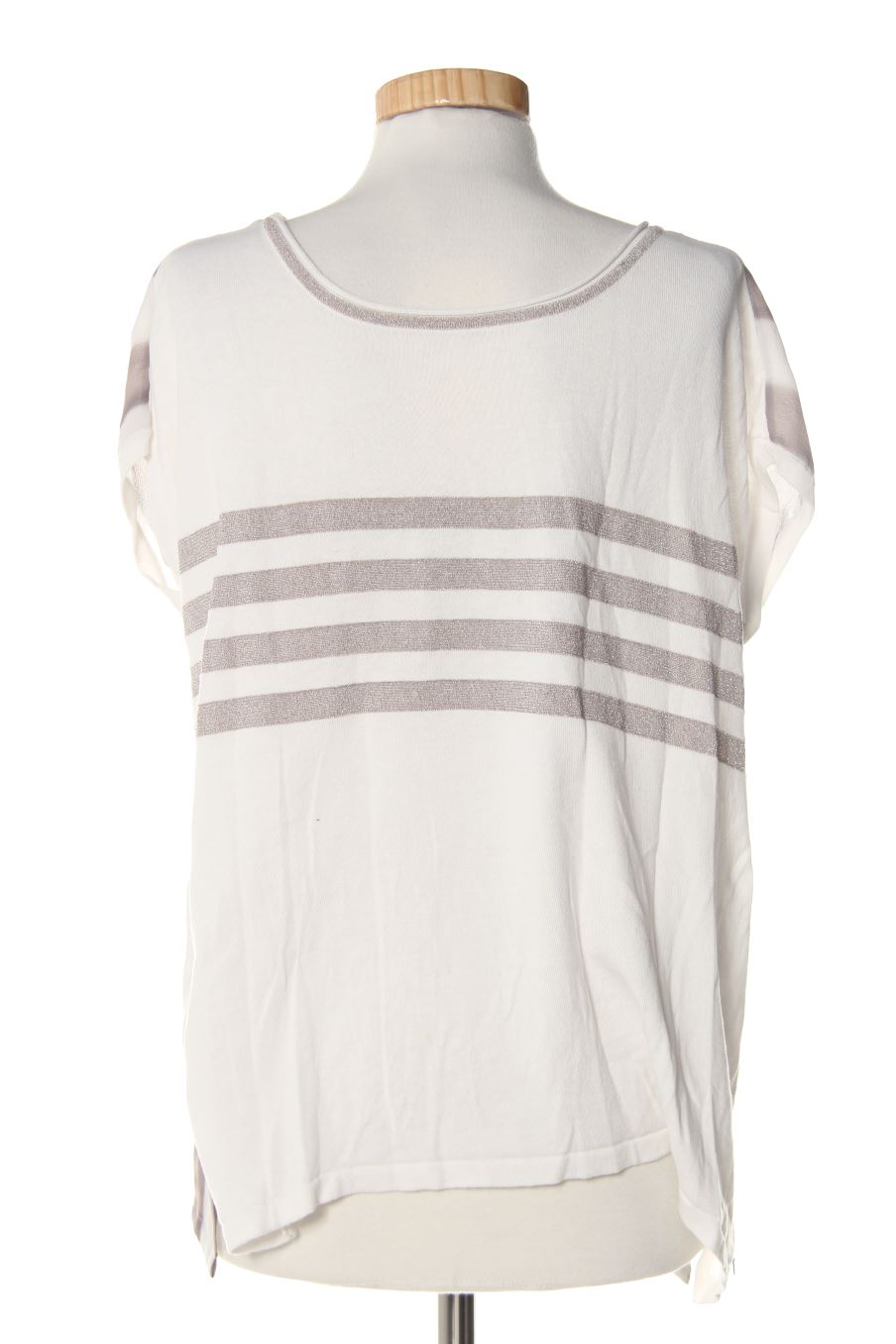 Blusa de manga corta de Trend de la talla M, de color rayas