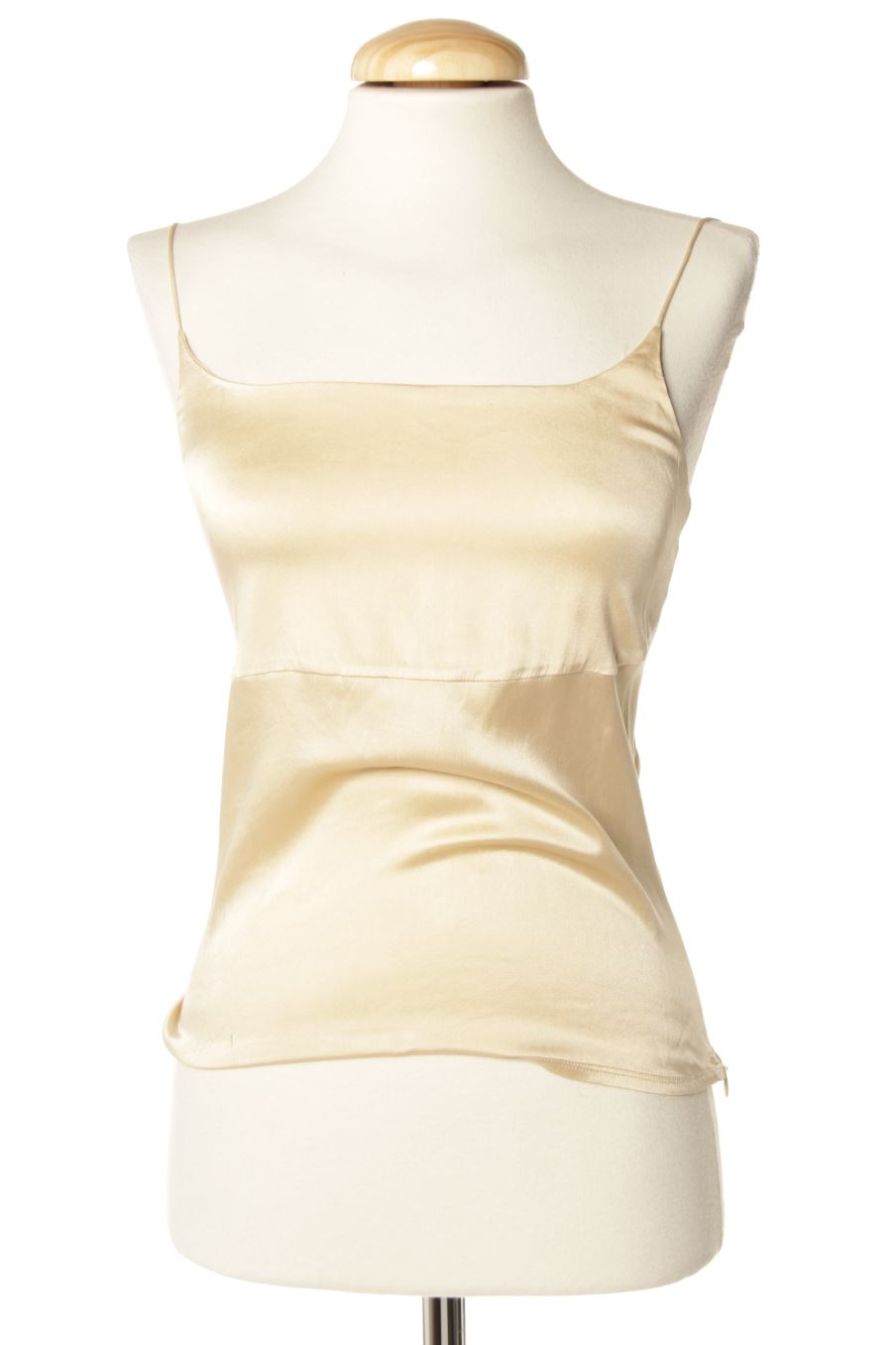 Top Adolfo Dominguez de la taille 40, de couleur beige