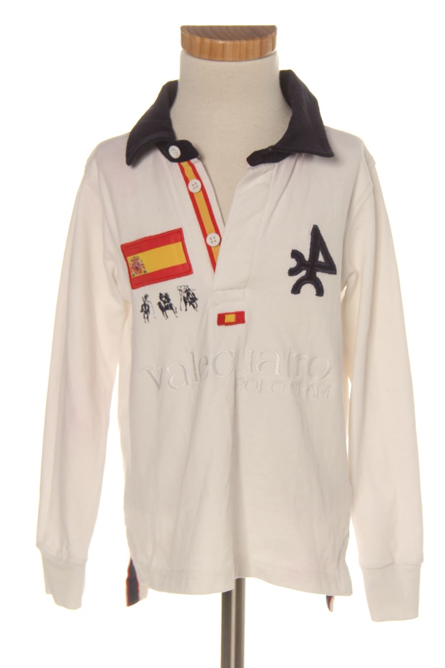 Polo de manga larga de valecuatro de la talla 4 años
