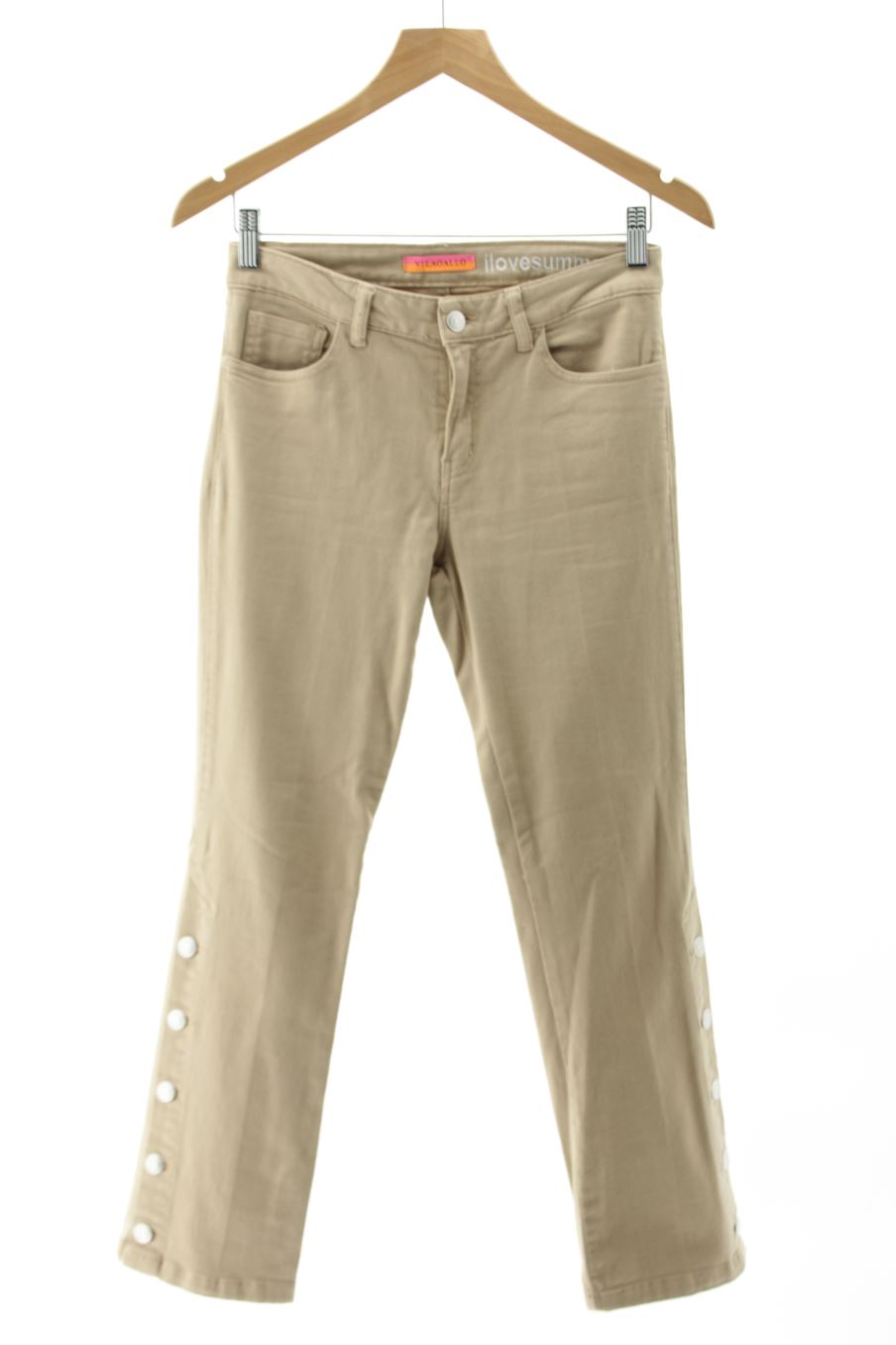 Jeans vilagallo de la taille 36, de couleur marron de denim