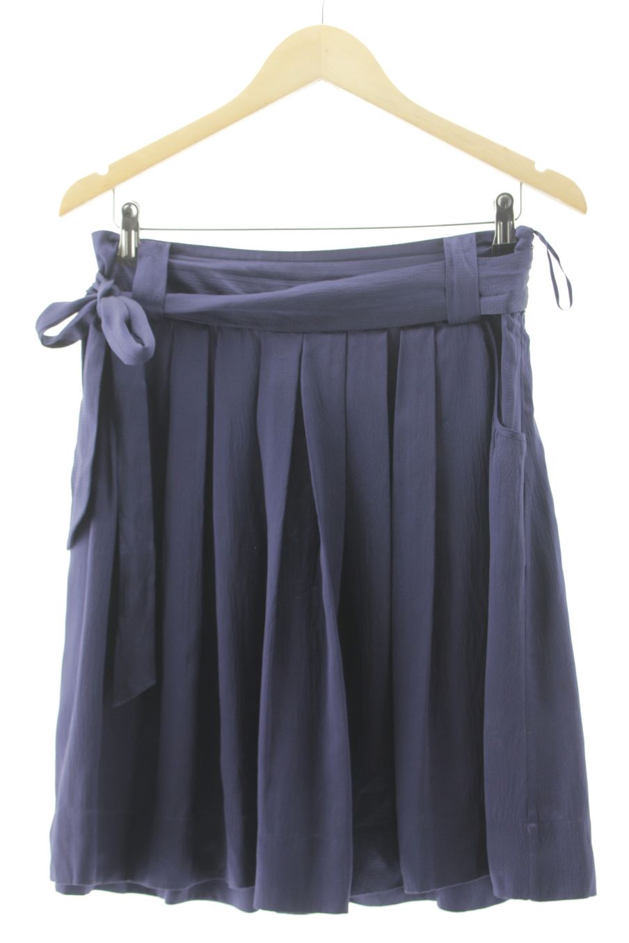 Jupe Massimo Dutti de la taille 38, de couleur bleu