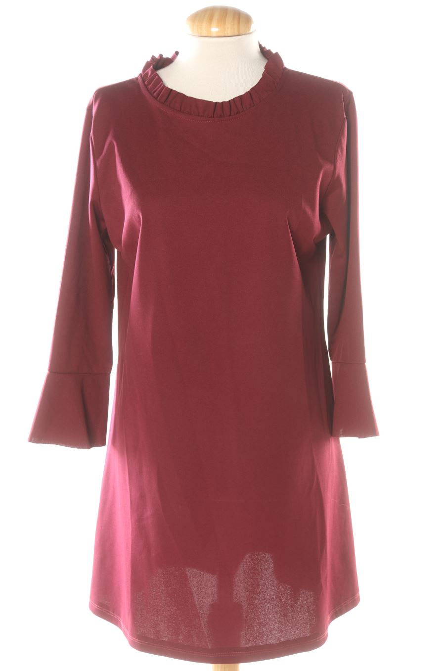 Robe casual Made in italy de la taille M, de couleur bordeaux