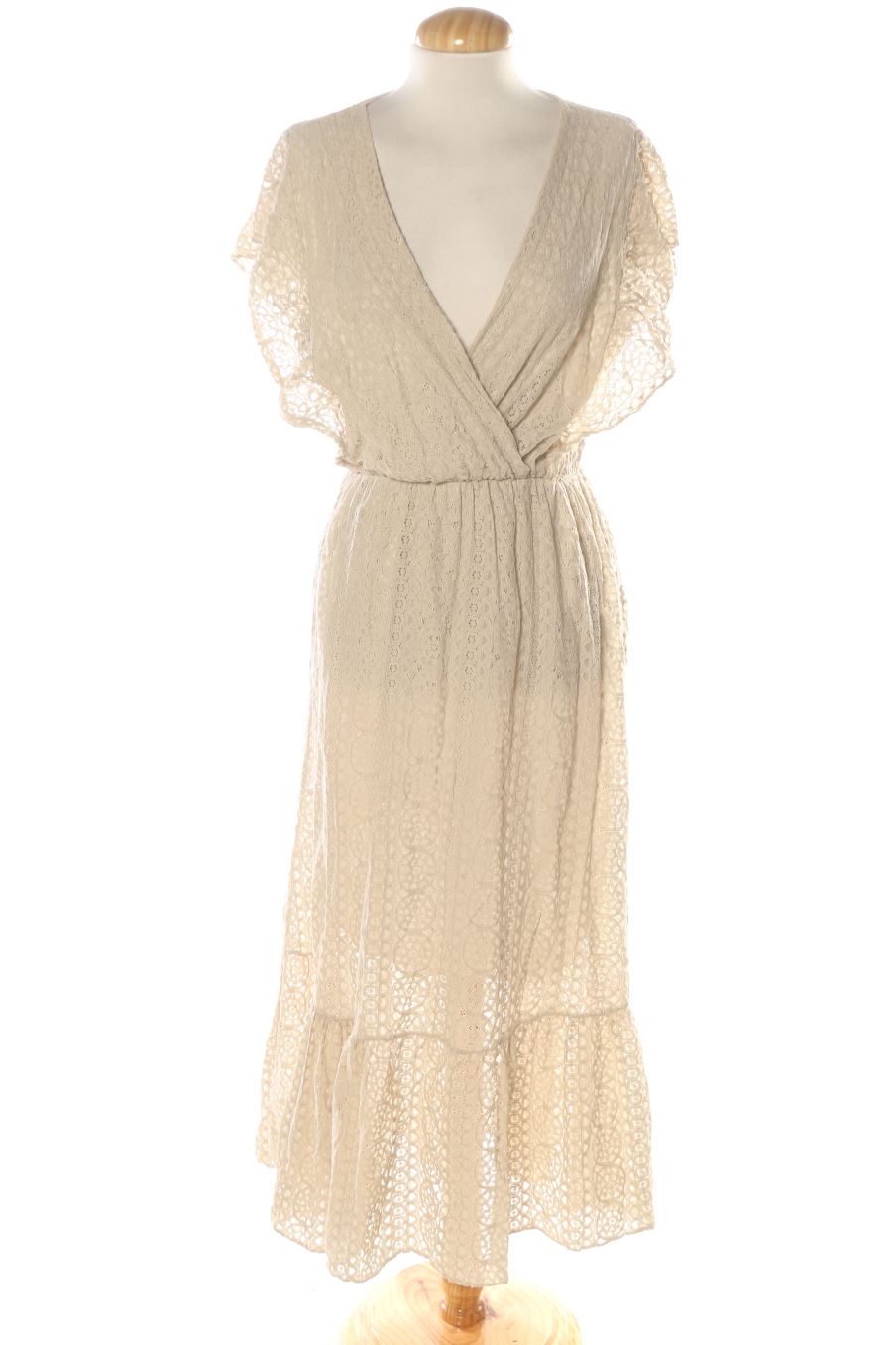 Vestito casual de PERCENTIL de la talla Unica, de color beige