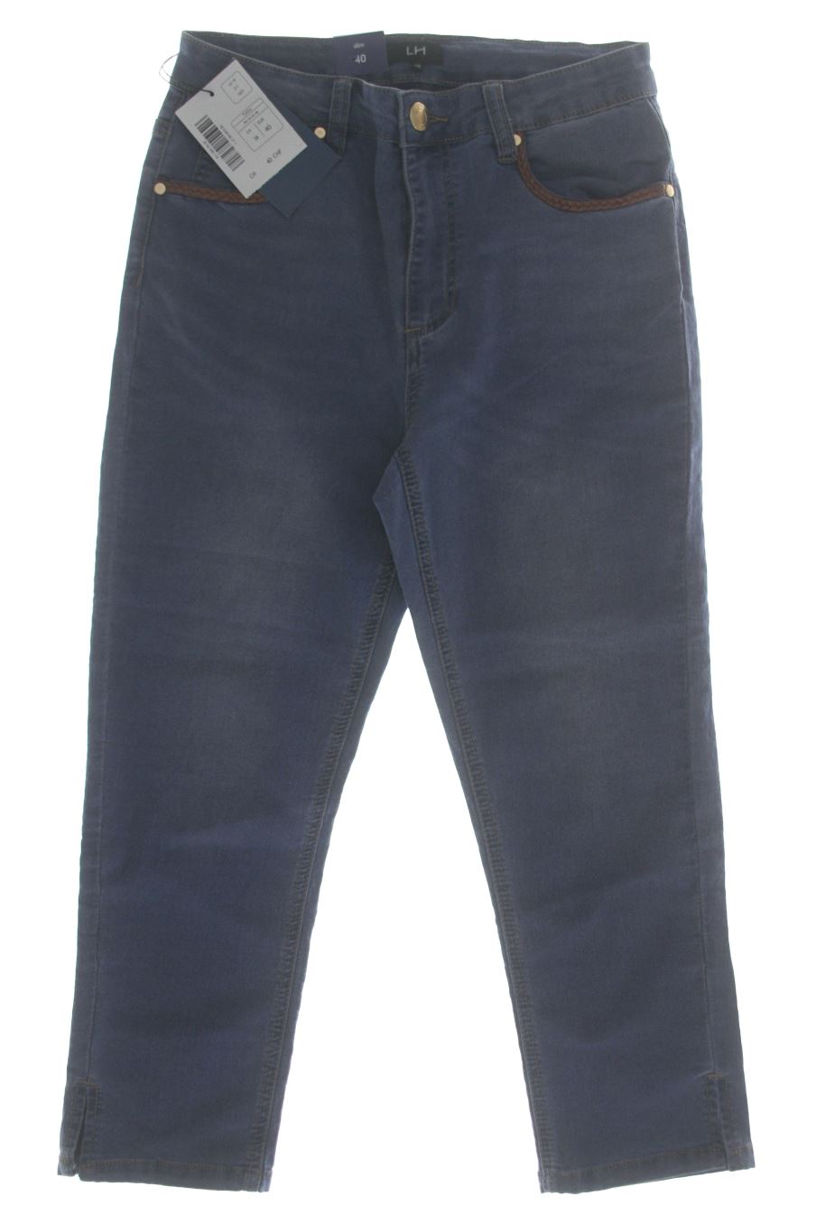 Jeans La Halle de la taille 40, de couleur bleu de denim