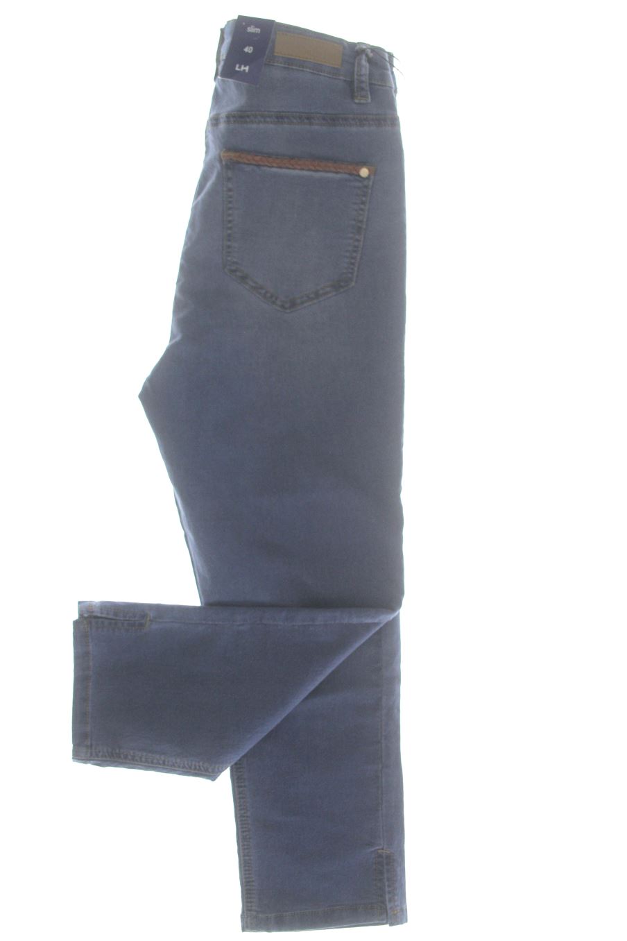 Jeans La Halle de la taille 40, de couleur bleu de denim