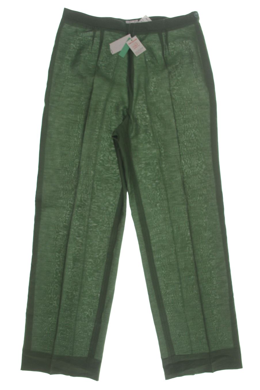 Pantalon Yera de la taille 44, de couleur vert