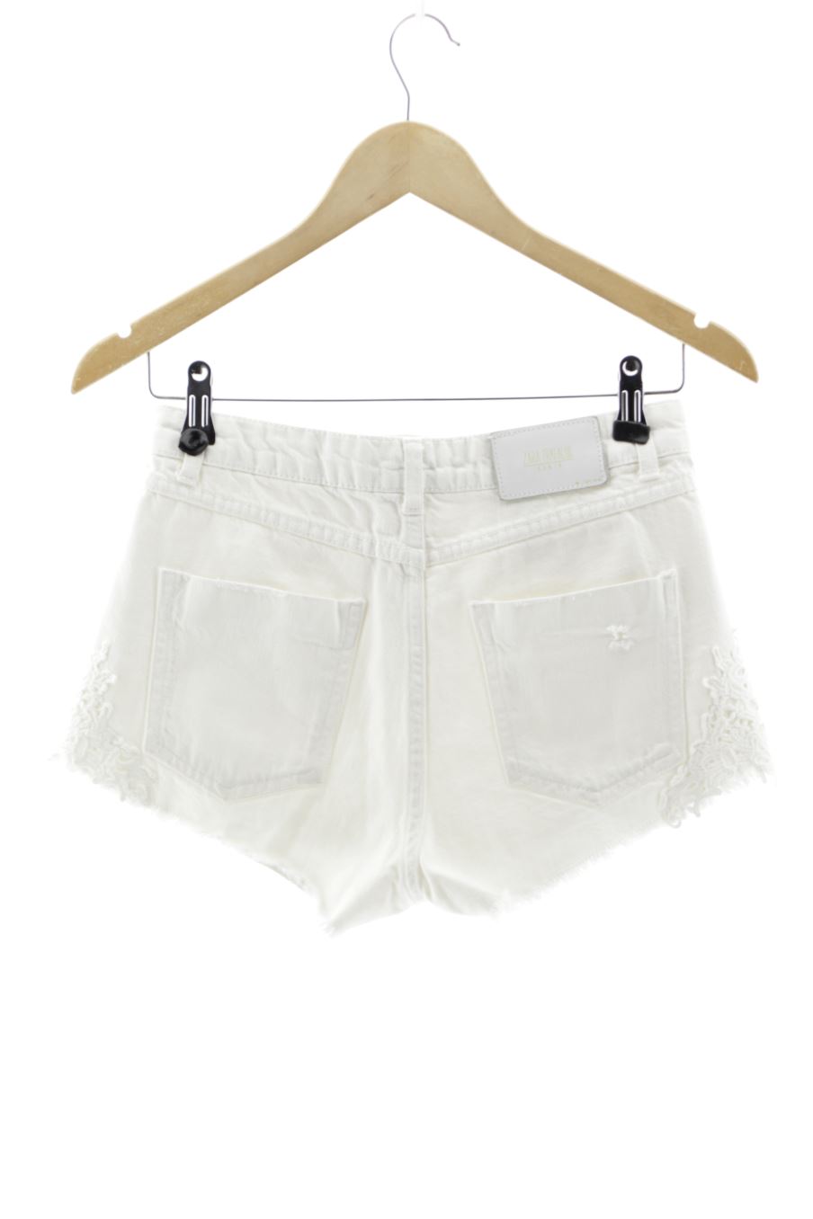 Shorts Trafaluc de la taille 34, de couleur blanc de denim