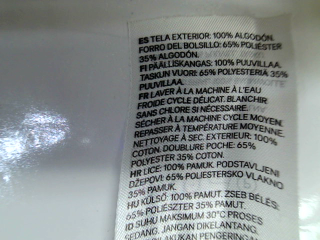 Jupe H&M de la taille 44, de couleur bleu de denim