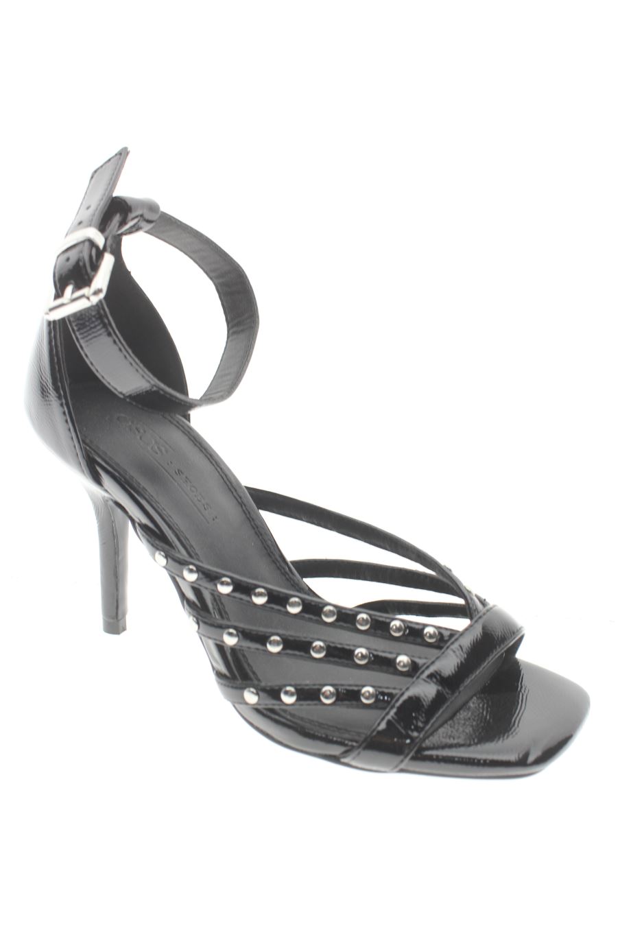 Sandalias tacon de ASOS de la talla 37, de color negro de