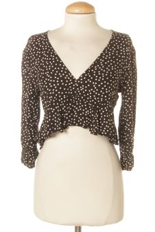 Kurzärmelige Bluse M Subdued
