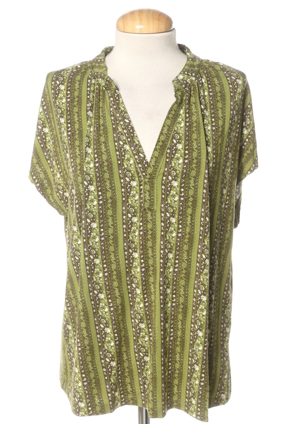 Blouse à manches courtes MD'M de la taille M, de couleur imprimés