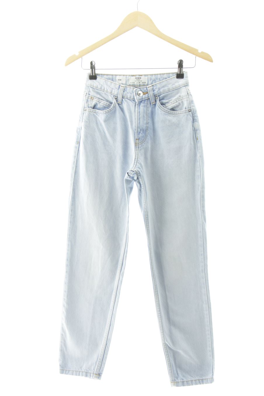 Jeans de Bershka de la talla 32, de color blu