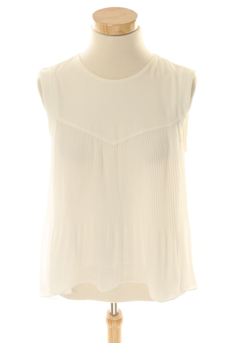 Top Trafaluc de la taille S, de couleur blanc