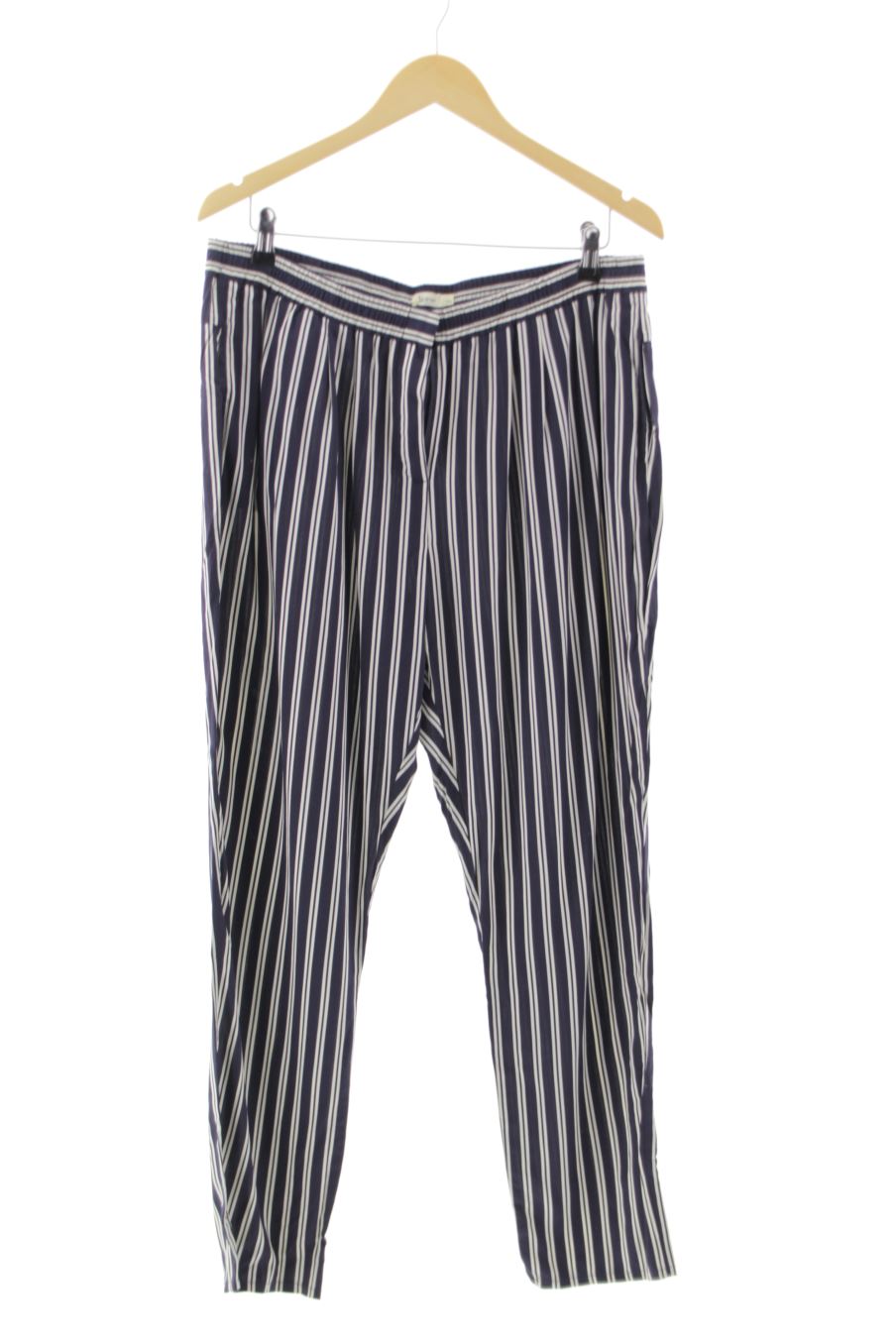 Pantalon Casual Yerse de la taille XXL, de couleur rayures