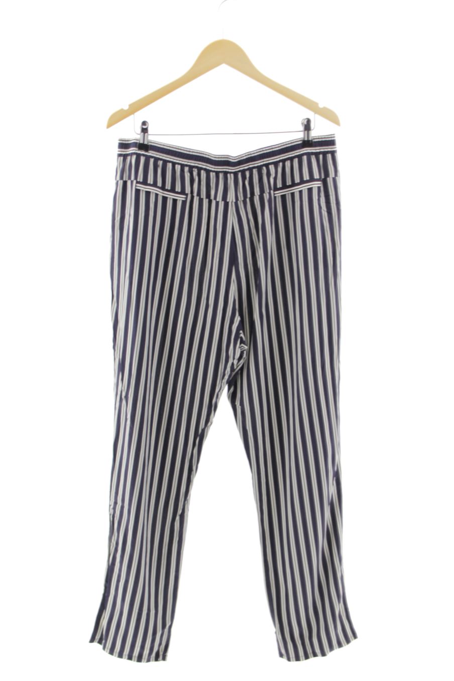 Pantalon Casual Yerse de la taille XXL, de couleur rayures