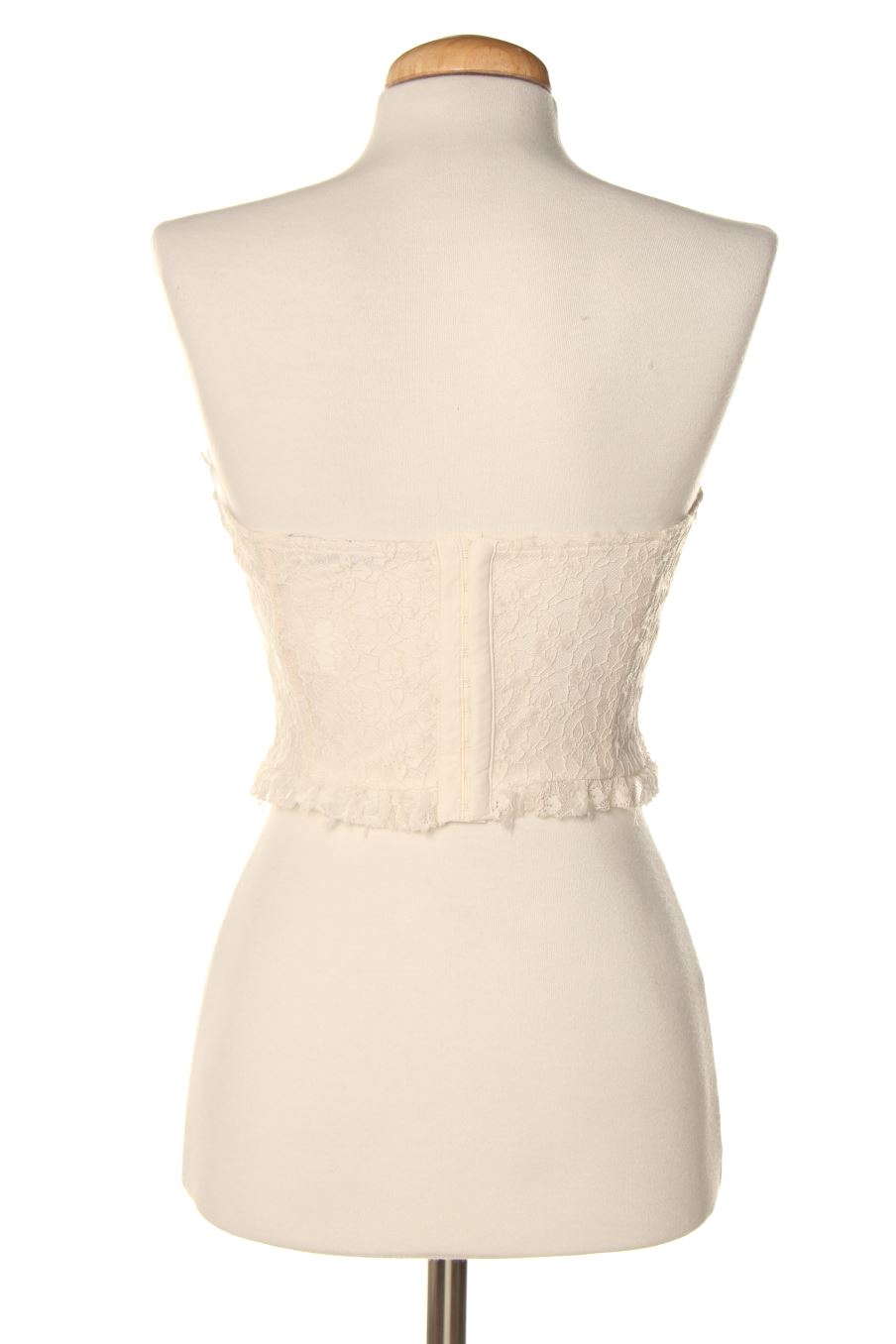 Top Stradivarius de la taille M, de couleur blanc