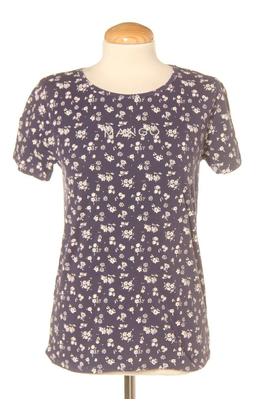 T-Shirt von Mango Größe L, Farbe Geblümt, für