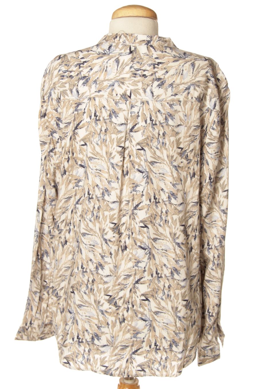Blusa de manga larga de Boteli de la talla 46, de color estampado