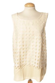 Blouse à manches courtes XL Ann Taylor