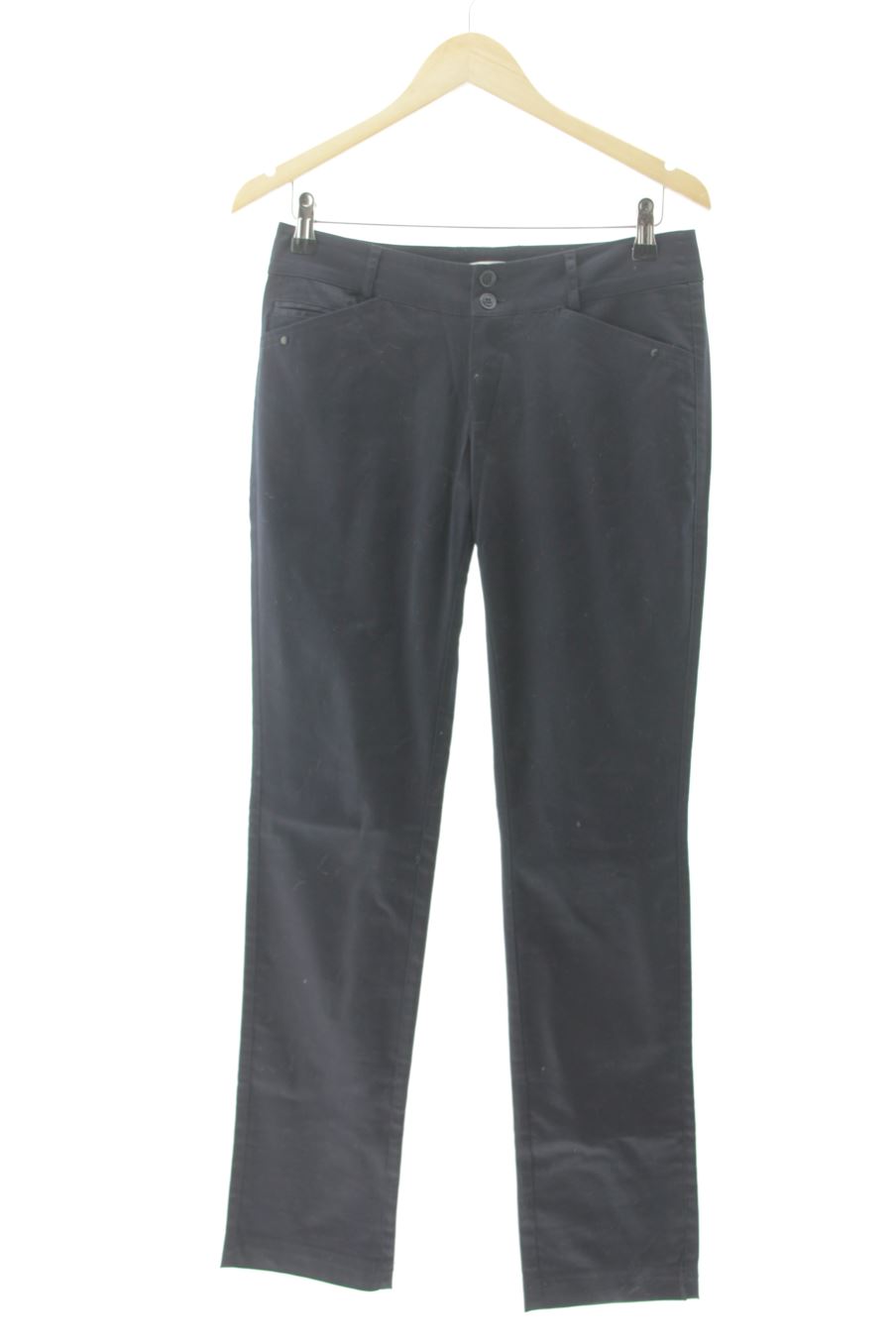 Pantalón de Mango de la talla 36, de color azul