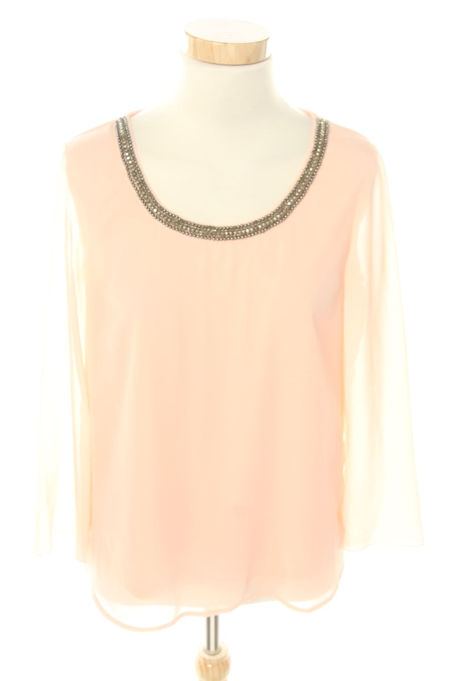 Blouse à manches longues Only de la taille 36, de couleur rose