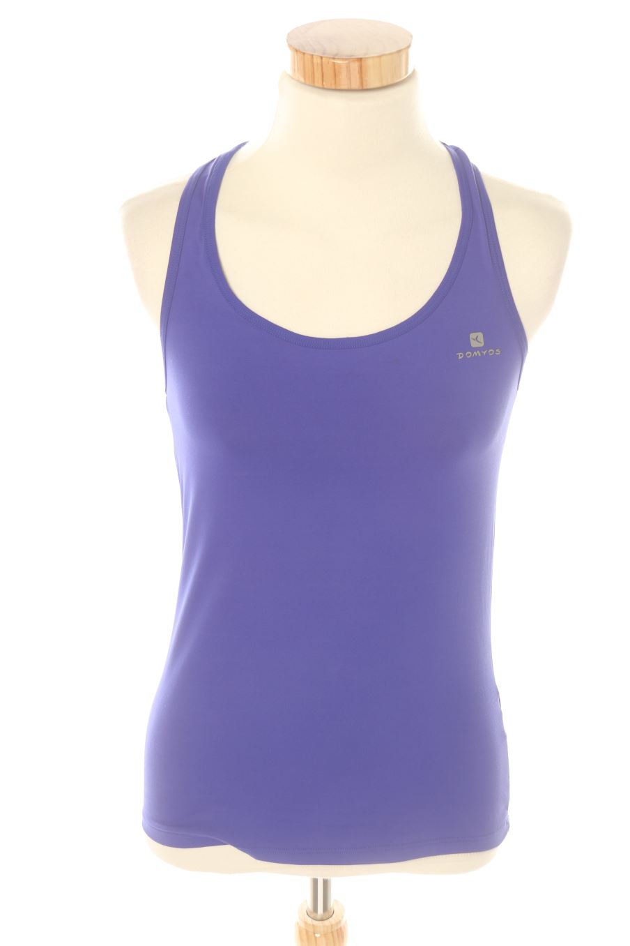 Top deportivo de Domyos (DECATHLON) de la talla XS, de color azul