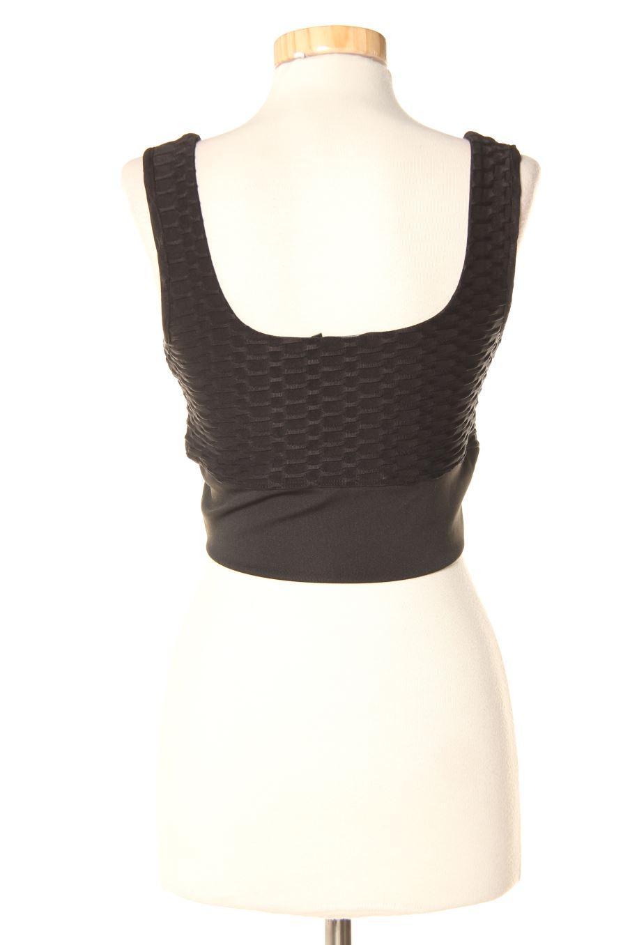 Top sport Boohoo de la taille 40, de couleur noir
