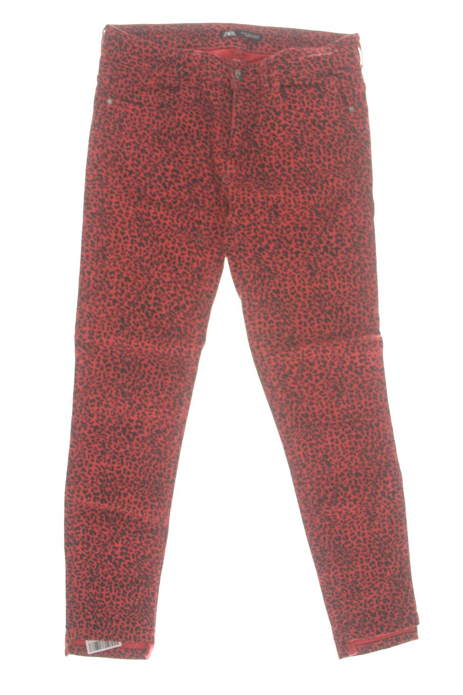 Jeans von Zara Größe 38, Farbe Animal print, aus Jeanskleidung für