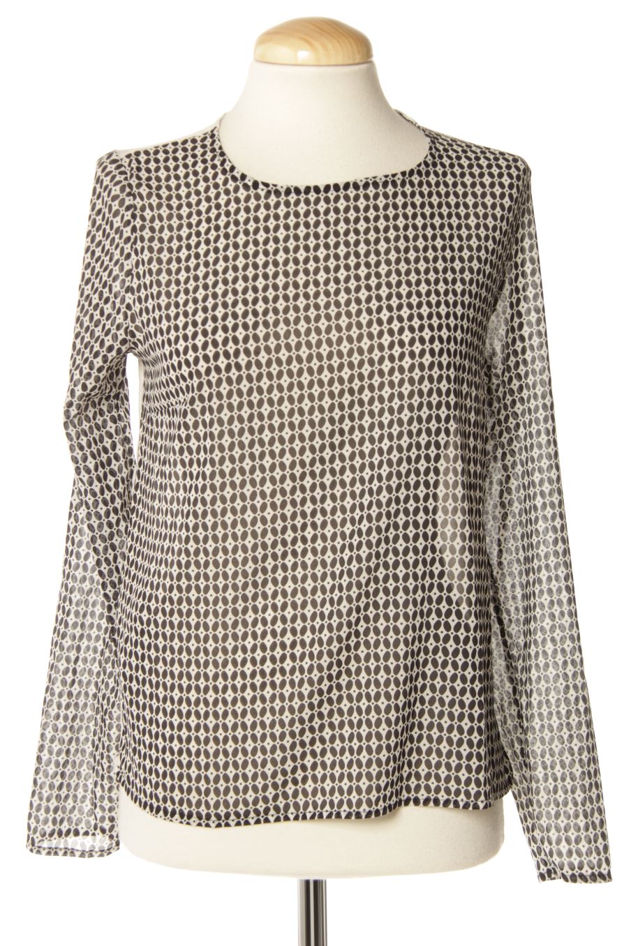 Blouse à manches longues Mango de la taille XS, de couleur imprimés