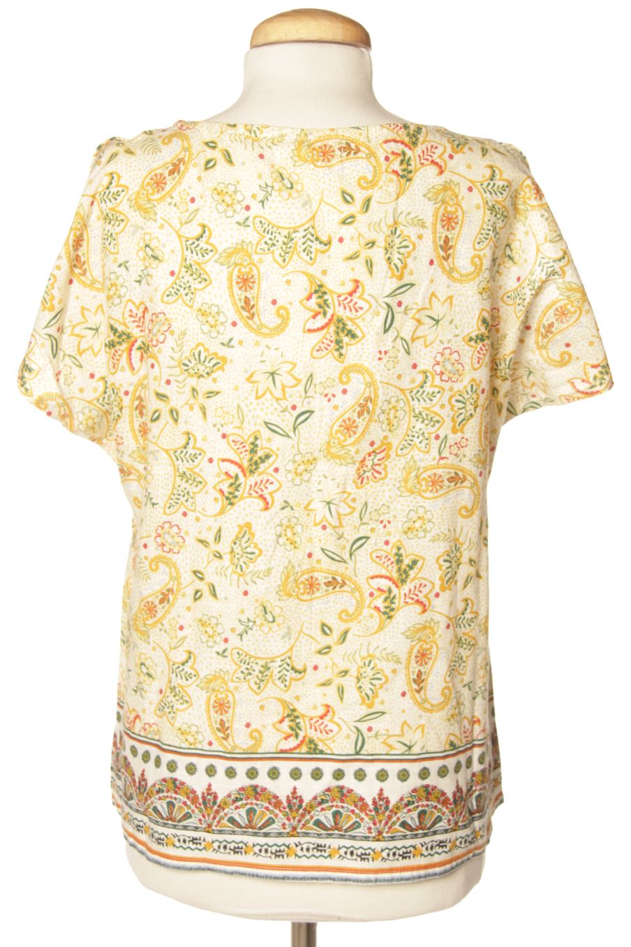 Blouse à manches courtes Springfield de la taille 38, de couleur imprimés