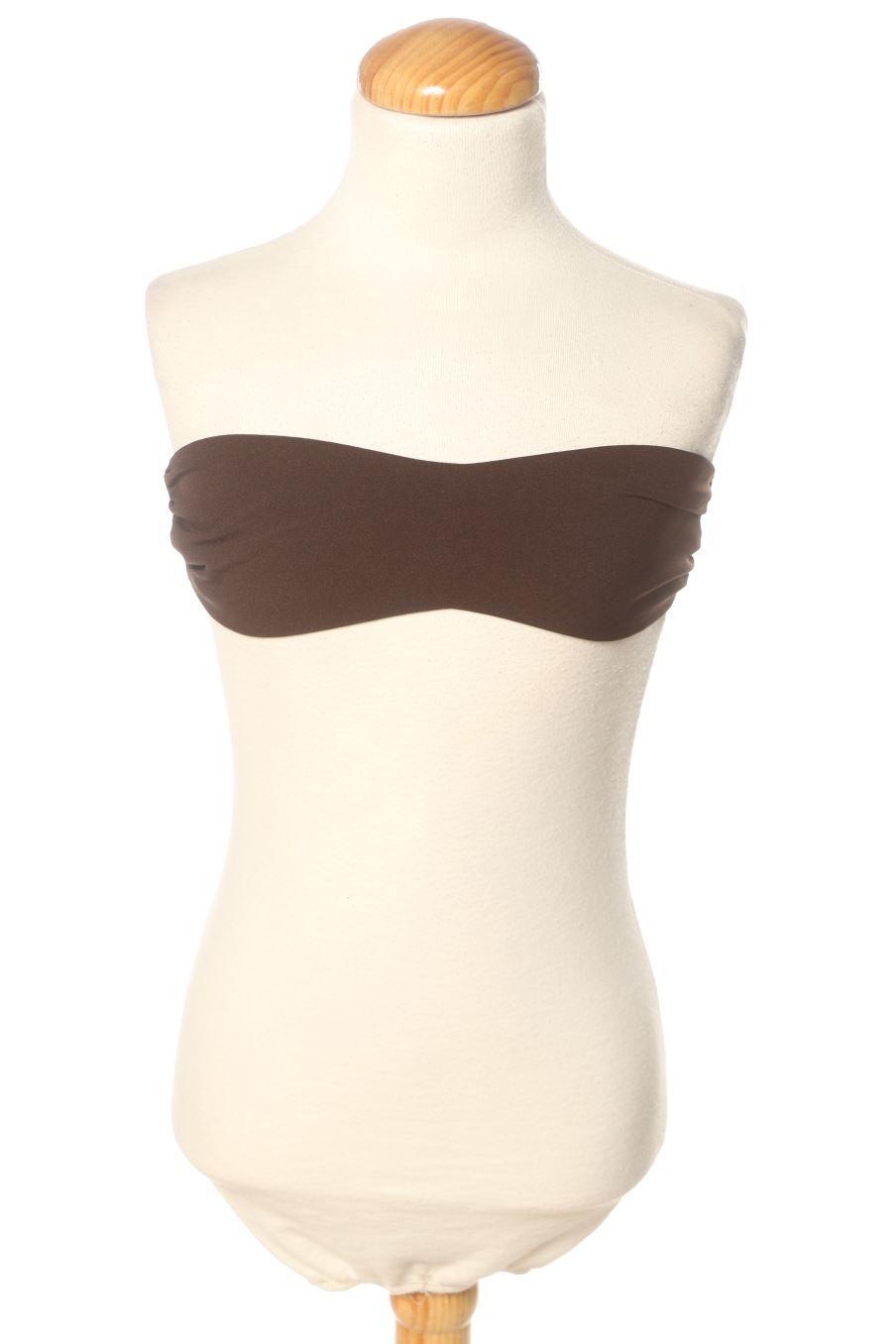 Aufwändiges Top von Lady Pipa Größe XXS, Farbe Braun, für
