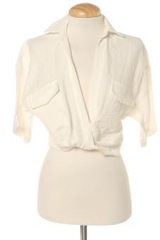 Blusa de manga corta XS H&M, foto 1 de 2